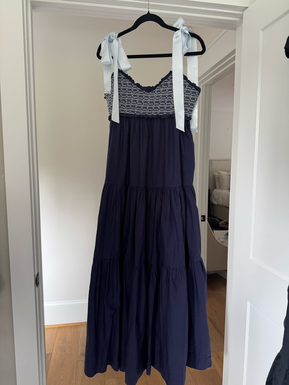 Free People Bluebell Solid Maxi Dress in Eclipse